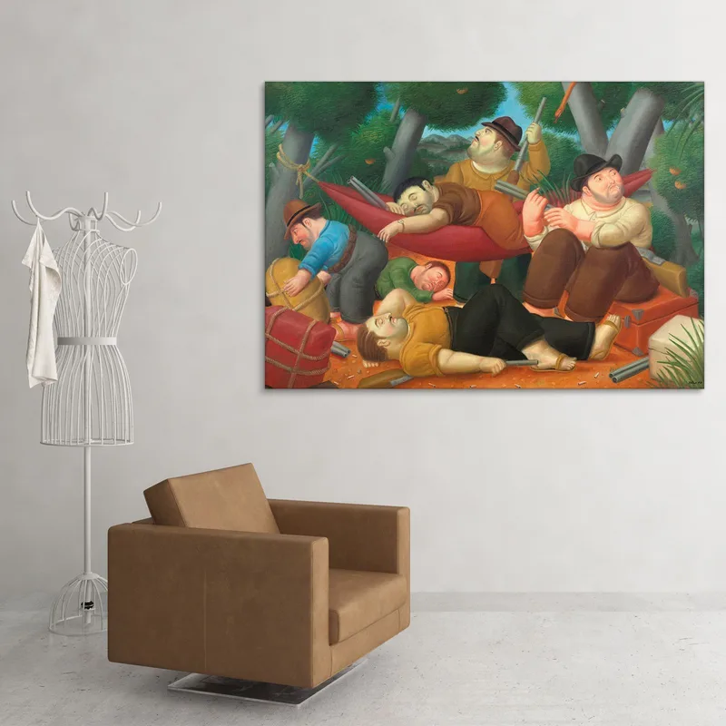 Guerrilla Warfare By Eliseo Velásquez Fernando Botero