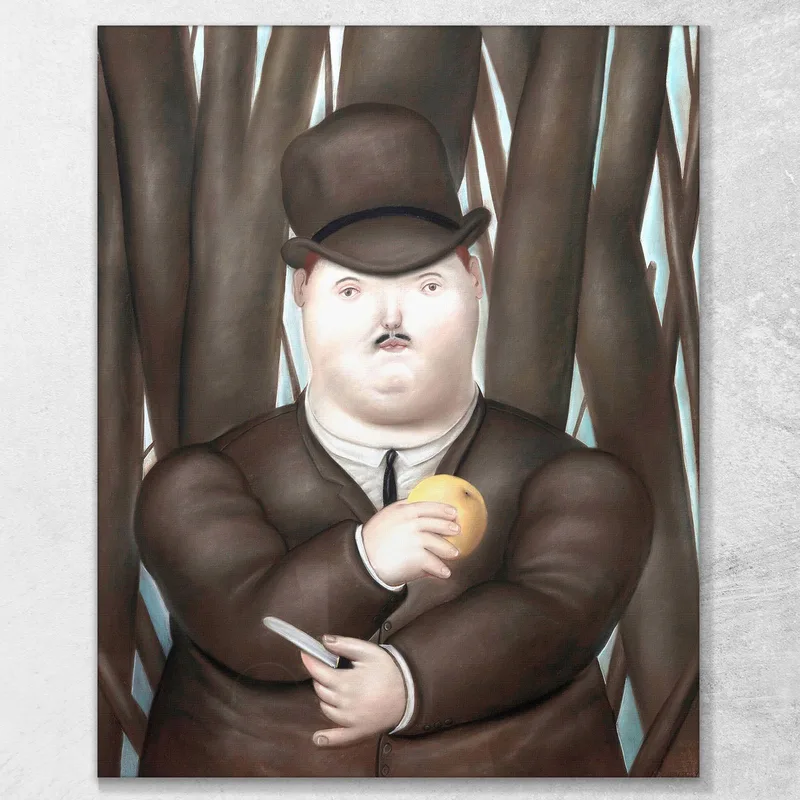 Uomo (Man) Fernando Botero