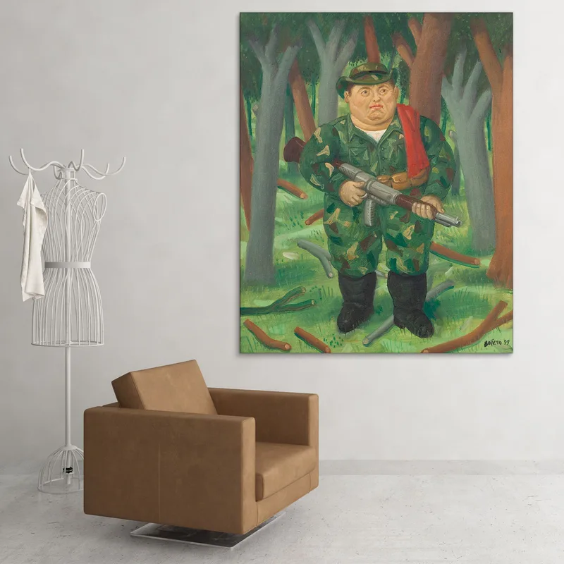 Manuel Marulanda "Tiro Fijo" Fernando Botero