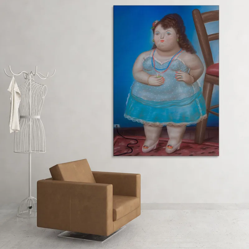 Piccola Donna (Mujer Pequeña)  Fernando Botero