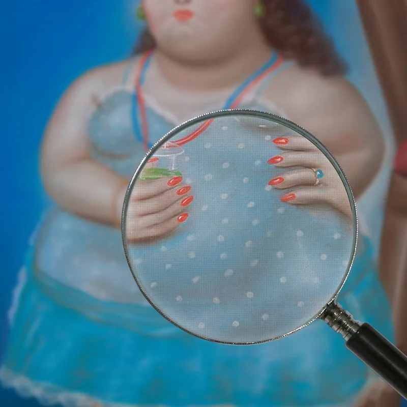 Piccola Donna (Mujer Pequeña)  Fernando Botero