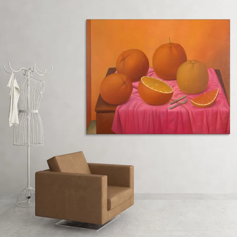 Naranjas Fernando Botero