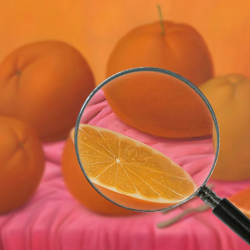 Naranjas Fernando Botero