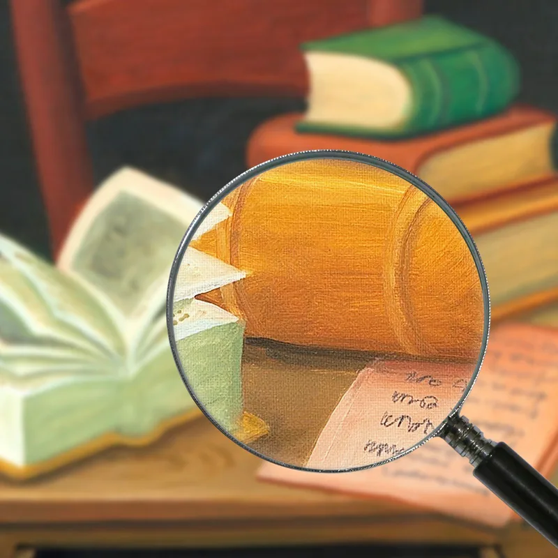 Naturaleza Muerta Con Libros Fernando Botero