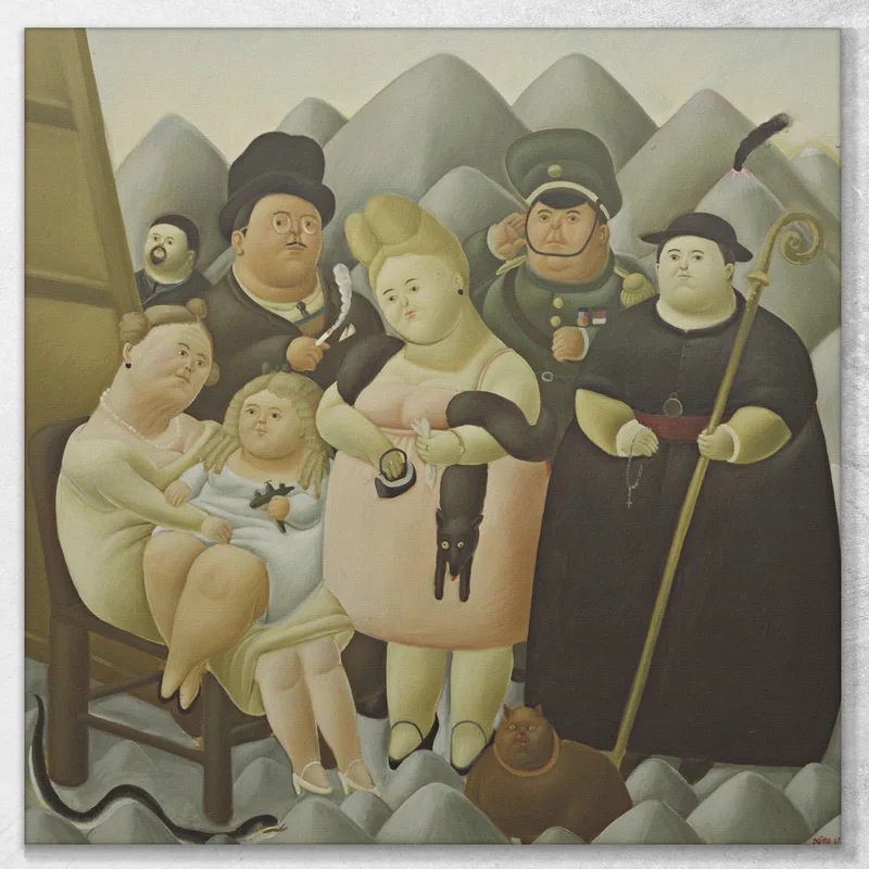 La Familia Presidencial Fernando Botero