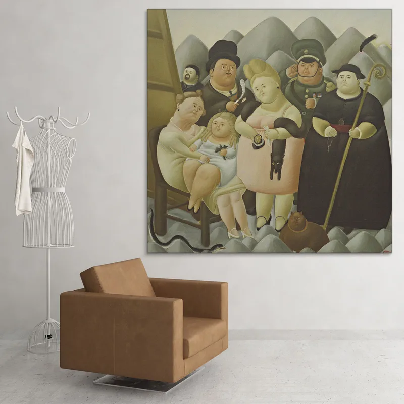 La Familia Presidencial Fernando Botero