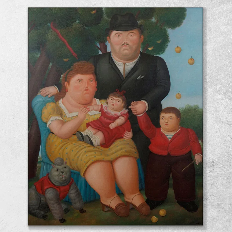 Una Familia Fernando Botero