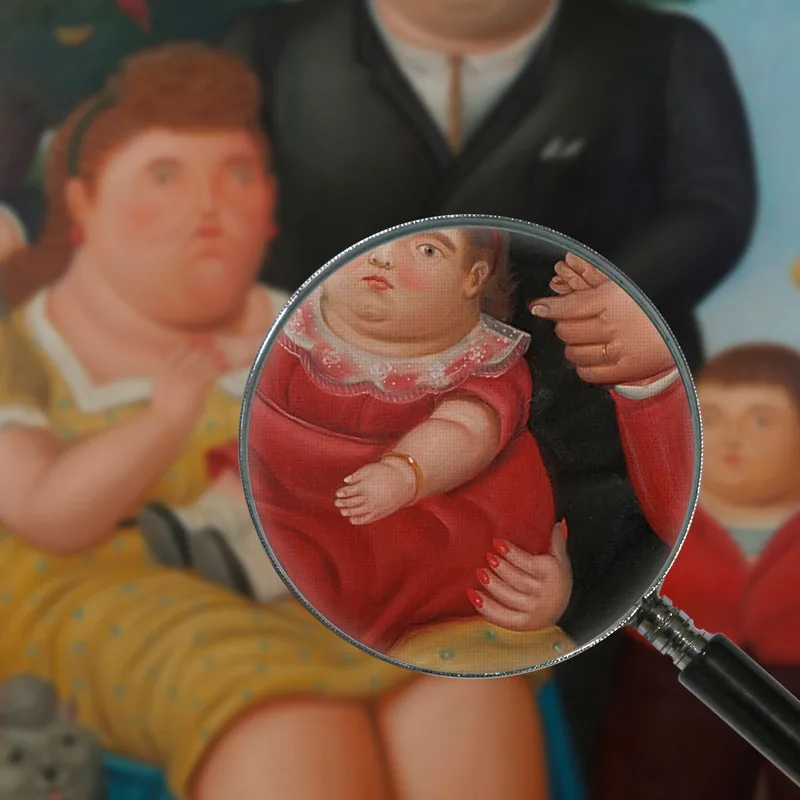 Una Familia Fernando Botero