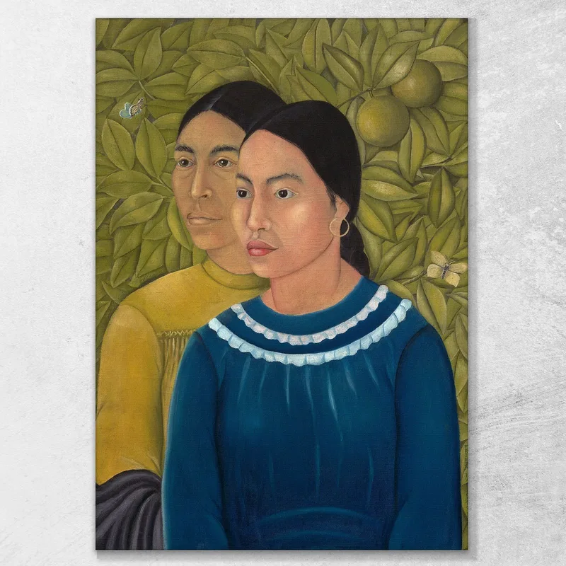 Dos Mujeres (Salvadora Y Herminia) Frida Kahlo