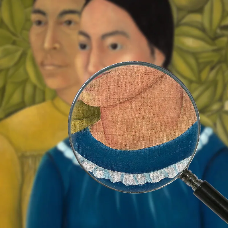 Dos Mujeres (Salvadora Y Herminia) Frida Kahlo