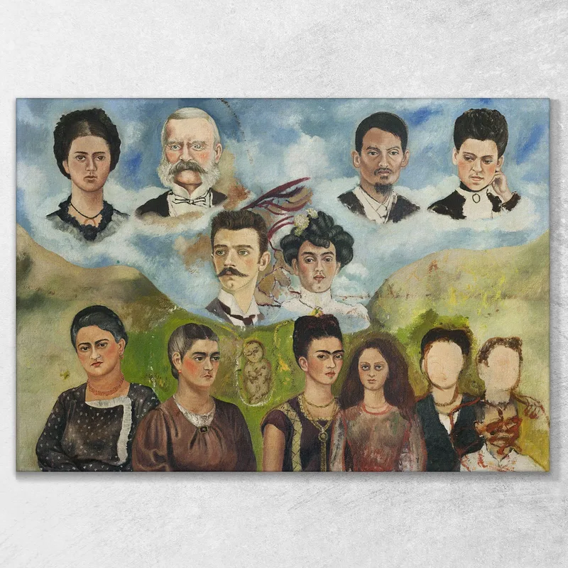 Unvollendetes Familienporträt Frida Kahlo