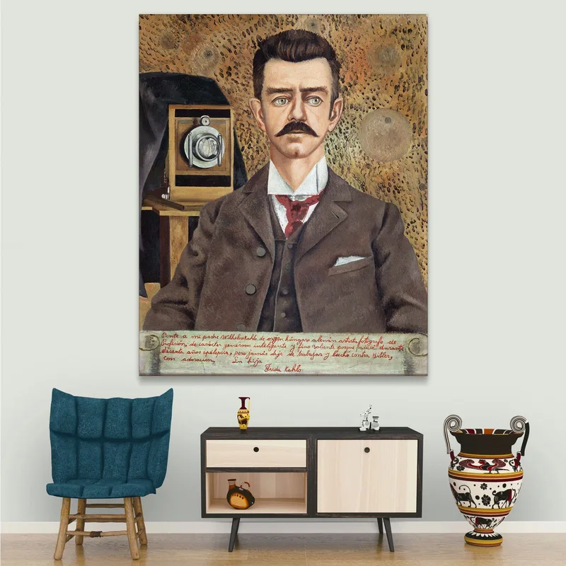 Portrait De Mon Père Wilhelm Kahlo Frida Kahlo