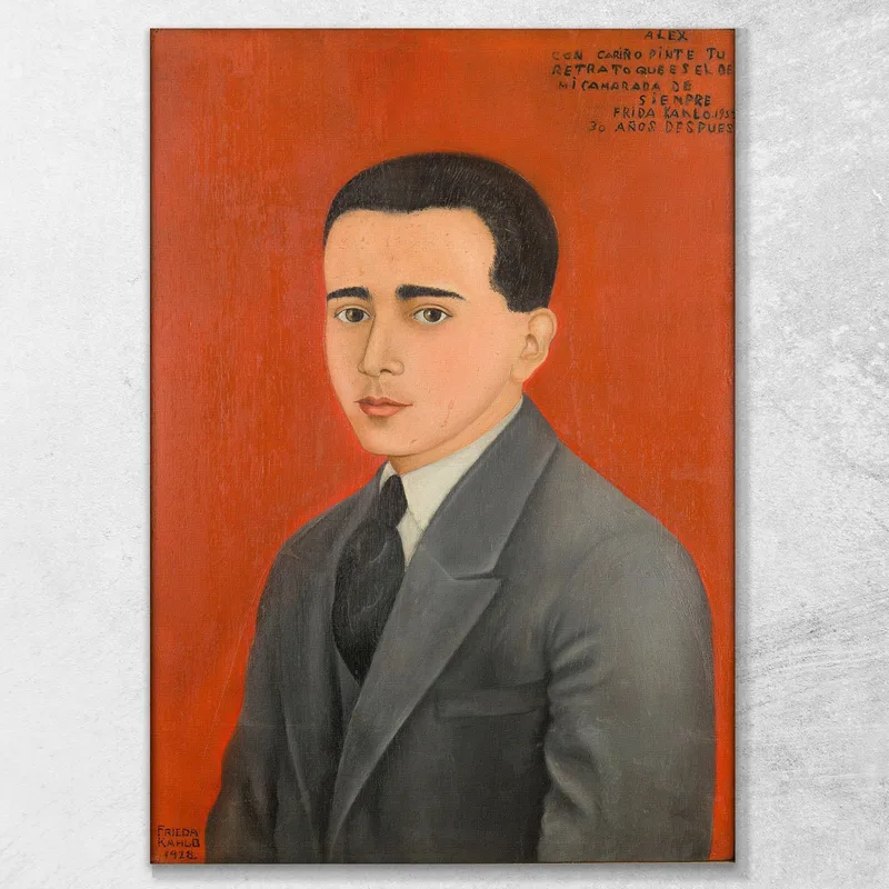 Porträt Von Alejandro Gómez Arias Frida Kahlo