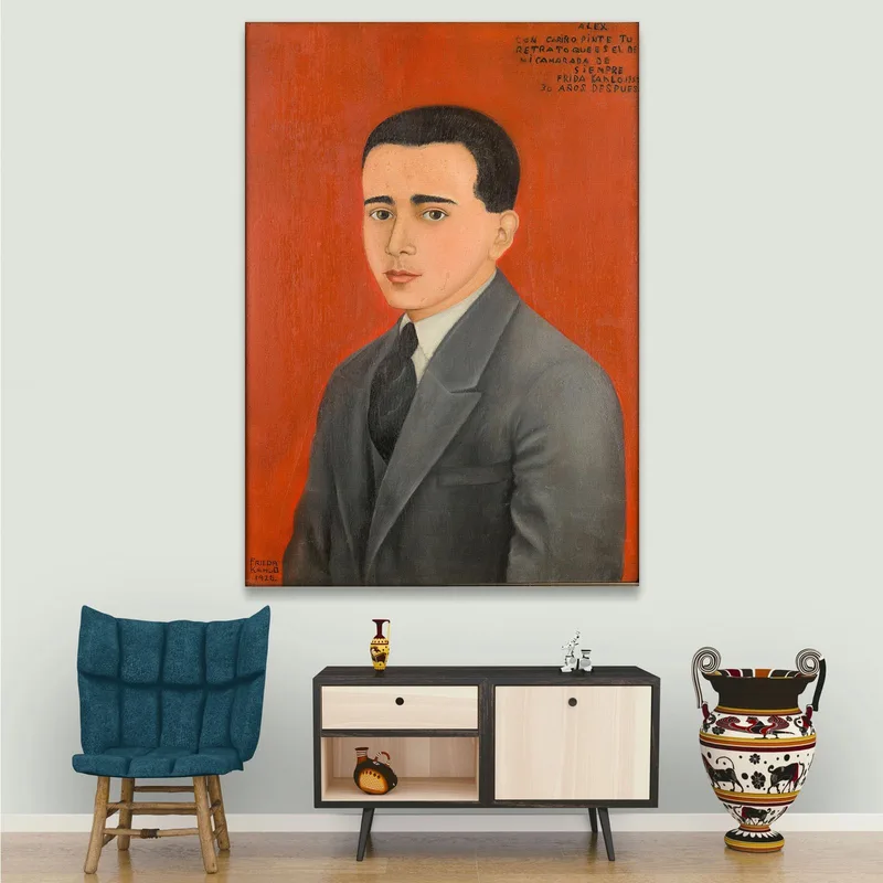 Porträt Von Alejandro Gómez Arias Frida Kahlo