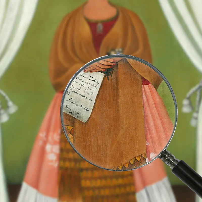 Selbstporträt Gewidmet Leon Trotsky Frida Kahlo