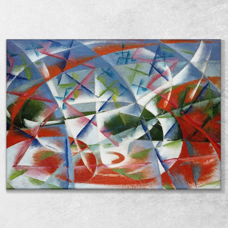 Velocidad Abstracta + Ruido Giacomo Balla