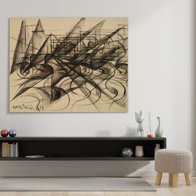 Automóvil + Velocidad + Luz Giacomo Balla