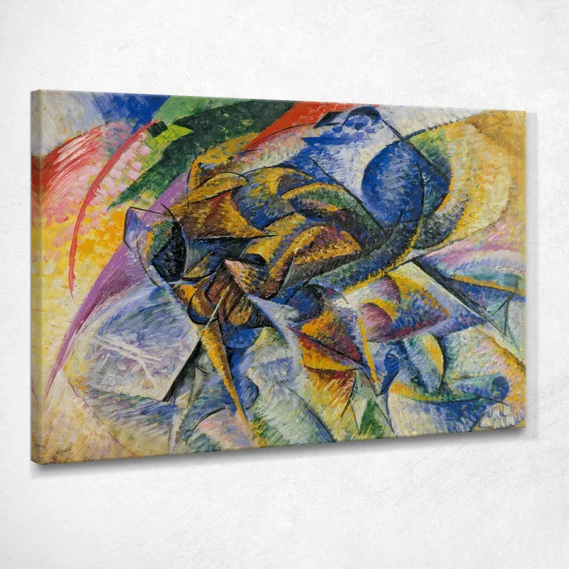 Dinamismo De Un Ciclista Giacomo Balla cuadro en lienzo