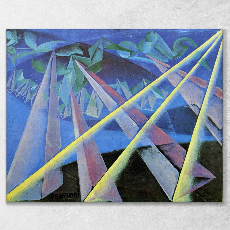 Transformación En Forma Espiritual Giacomo Balla