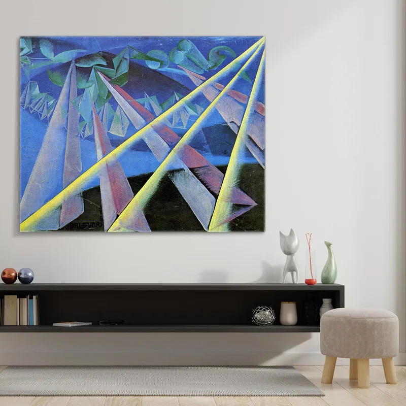 Transformación En Forma Espiritual Giacomo Balla