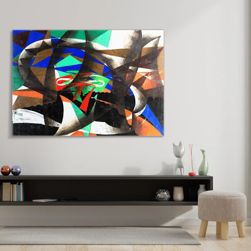 Demostración Patriótica Giacomo Balla