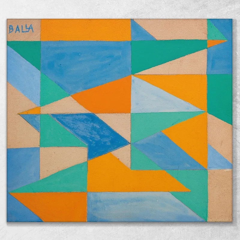 Fuerzas Espaciales Giacomo Balla