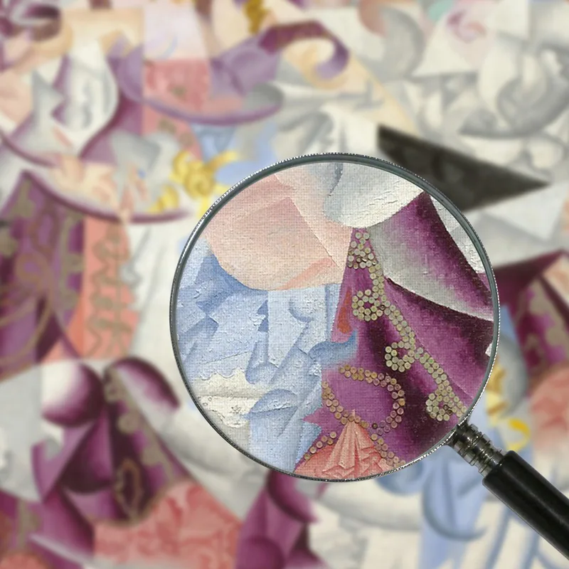 Dynamische Hieroglyphe Del Bal Tabarin 1912 Gino Severini
