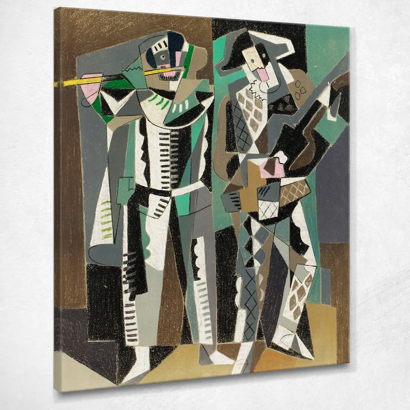 Commedia Dell'Arte Gino Severini drucken auf leinwand