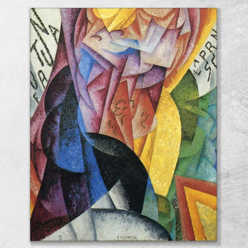 Dancer + Sea + Sail Bridge Equals Gino Severini