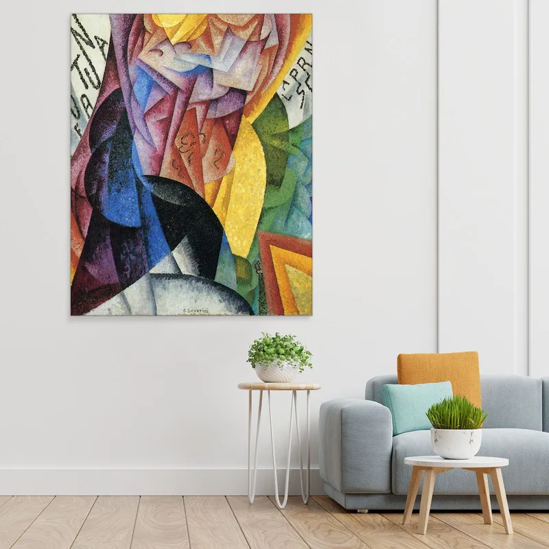 Dancer + Sea + Sail Bridge Equals Gino Severini