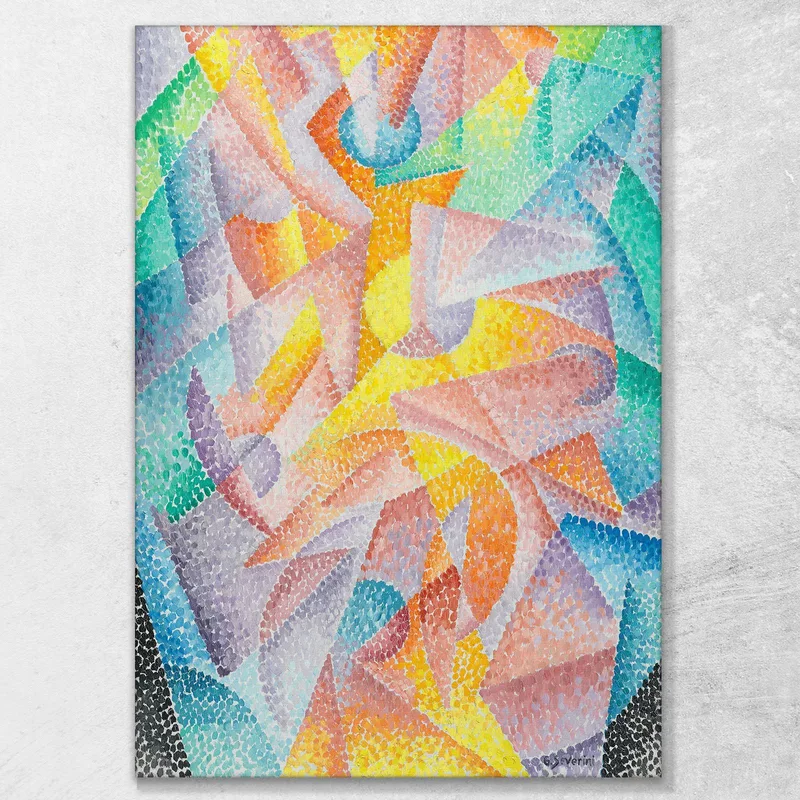 Expansión Esférica De La Luz Centrífuga Y Centrípetal Gino Severini