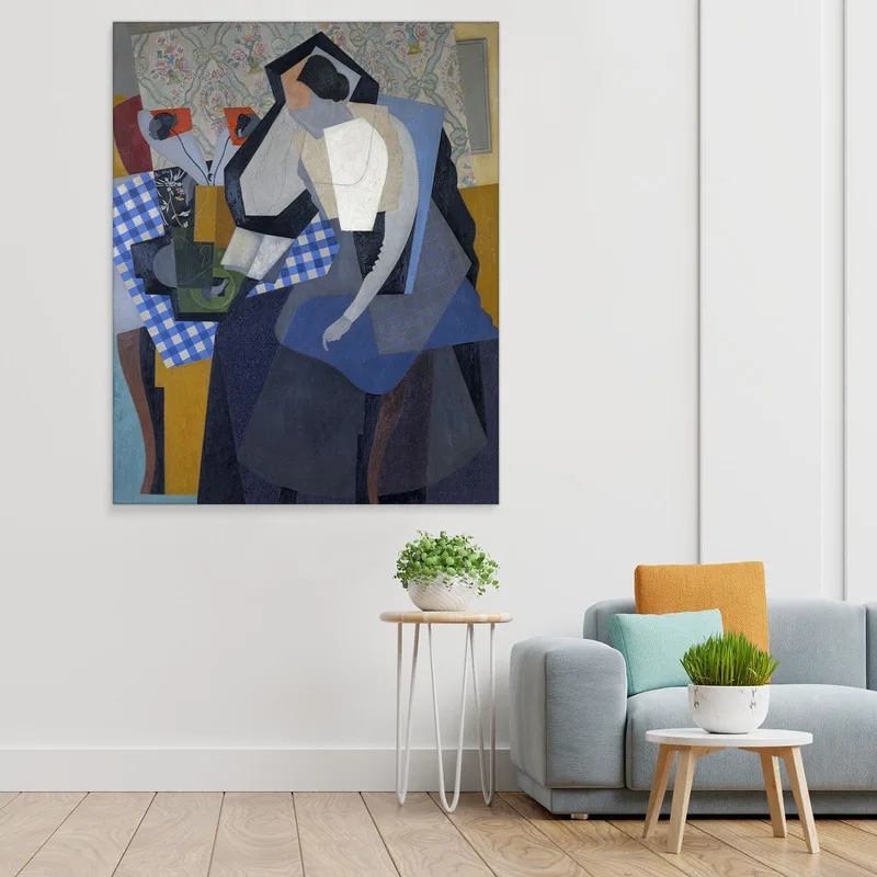 Jeanne Dans L'Atelier (Femme Lisant) Gino Severini