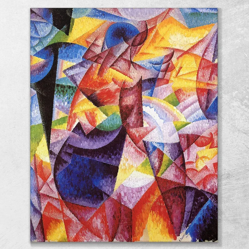 Das Porträt Der Marchesa De Seta Gino Severini