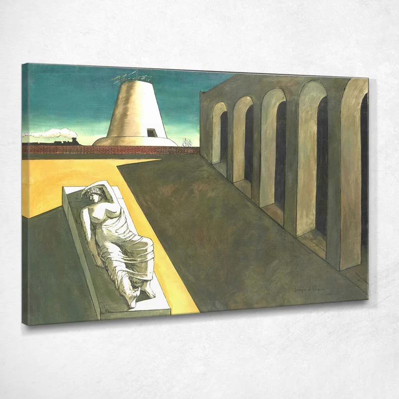 Ariadne - Imperatrice Bizantina Giorgio De Chirico quadro stampa su tela