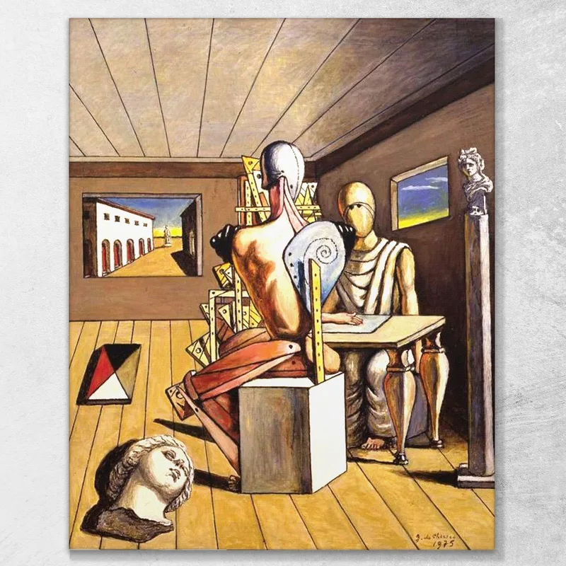La Metafisica Del Terrore Giorgio De Chirico