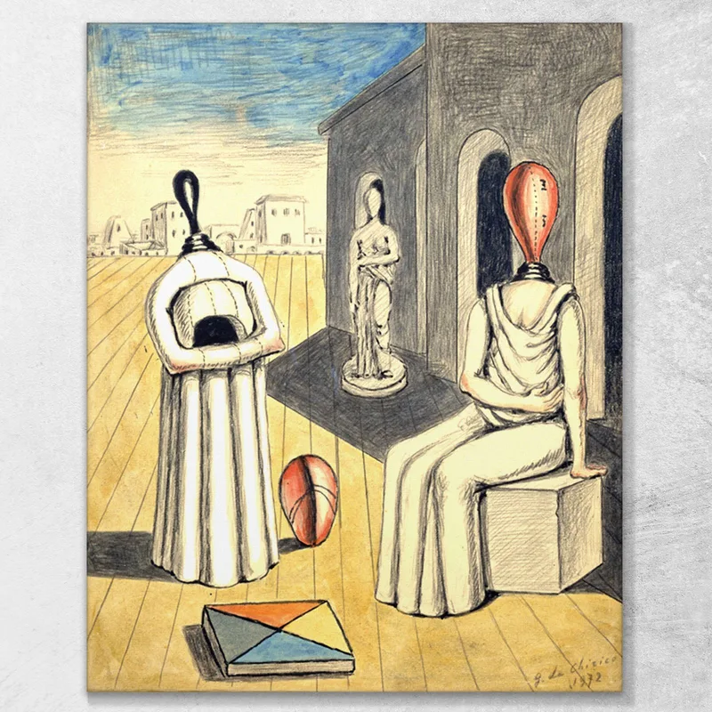 Schaufensterpuppen Giorgio De Chirico
