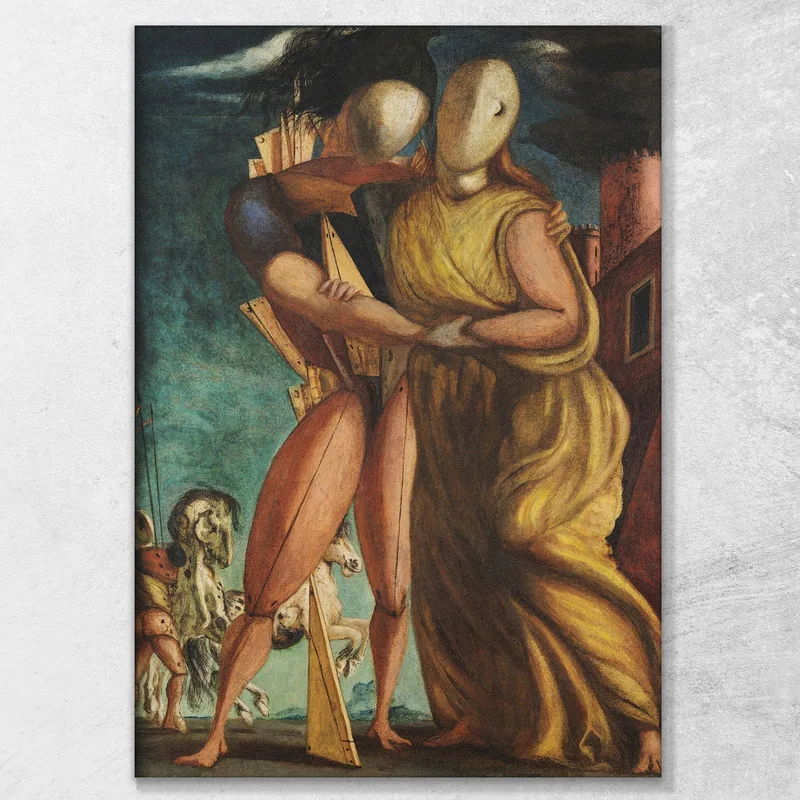 Ettore E Andromaca Giorgio De Chirico
