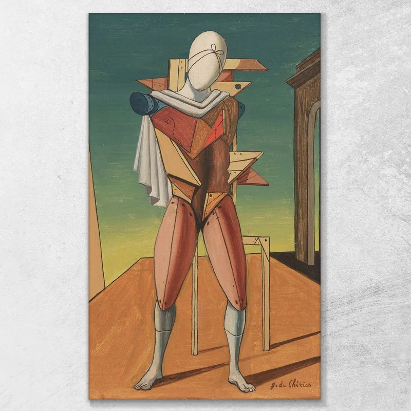 Le Guerrier, Figura I Da Ettore E Andromaca Giorgio De Chirico