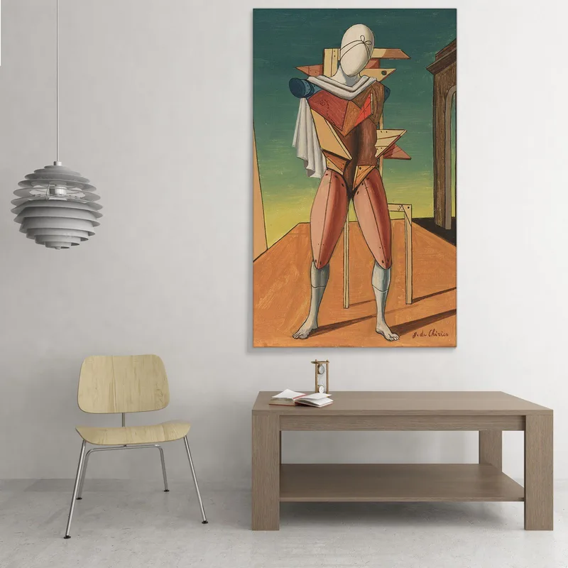Le Guerrier, Figura I Da Ettore E Andromaca Giorgio De Chirico