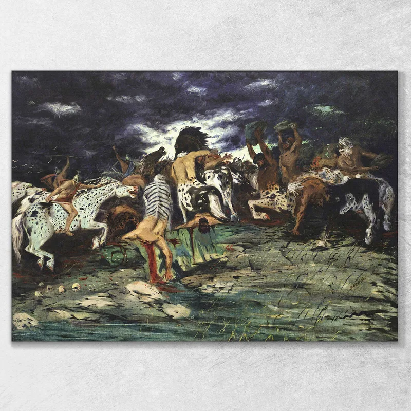 Lucha De Centauros Giorgio De Chirico