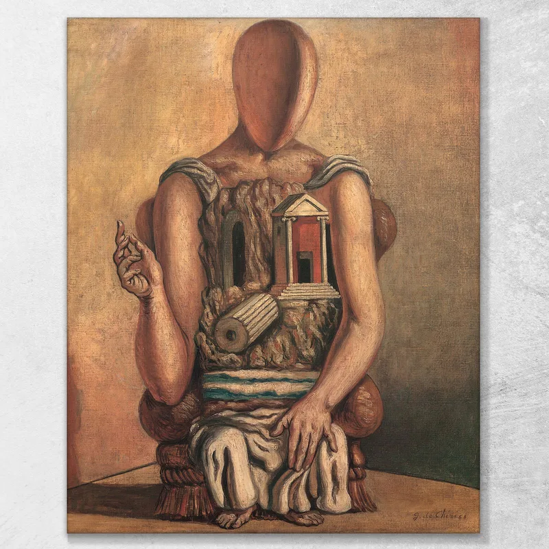 Arqueólogo Solitario Giorgio De Chirico