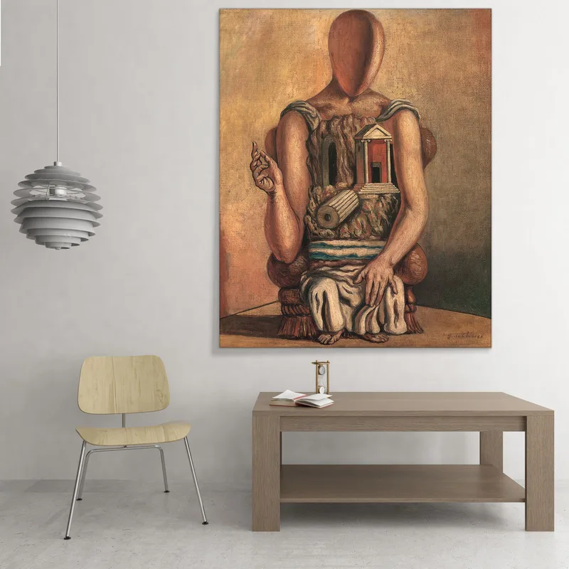 Arqueólogo Solitario Giorgio De Chirico