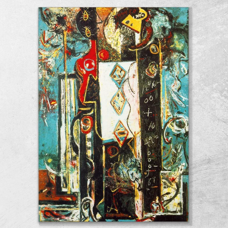 Maschio E Femmina Jackson Pollock