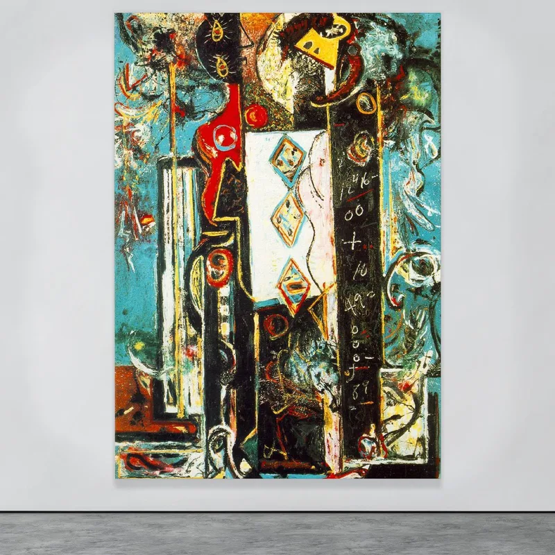 Maschio E Femmina Jackson Pollock