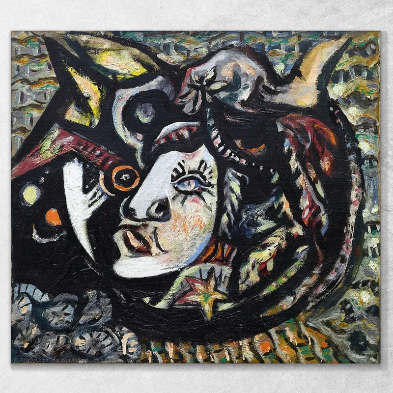 Maschera Jackson Pollock