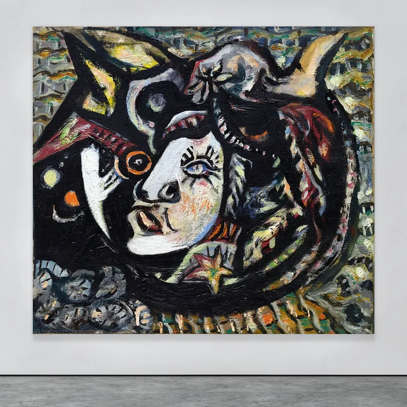 Maschera Jackson Pollock