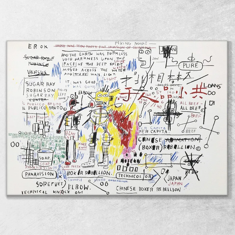 Boxer Rebellion Jean-Michel Basquiat