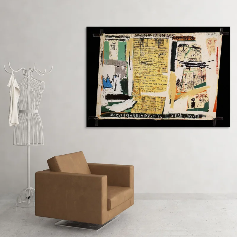 Jawbone Of An Ass  Jean-Michel Basquiat