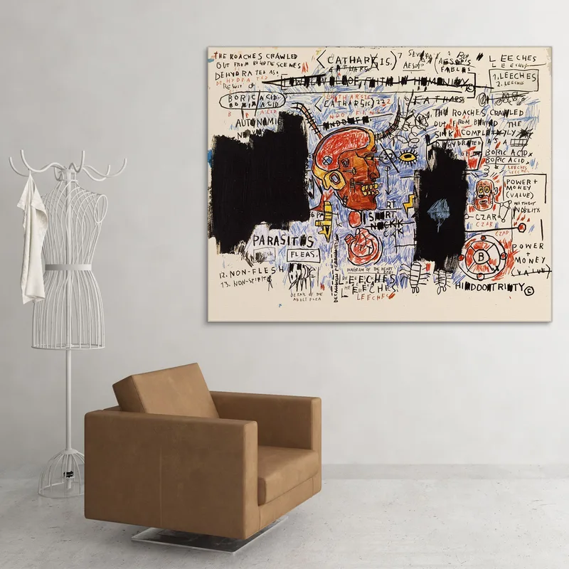 Leeches Jean-Michel Basquiat