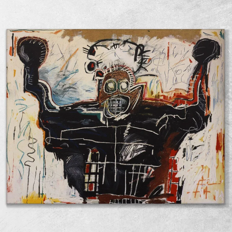 Senza Titolo (Pugile) Jean-Michel Basquiat